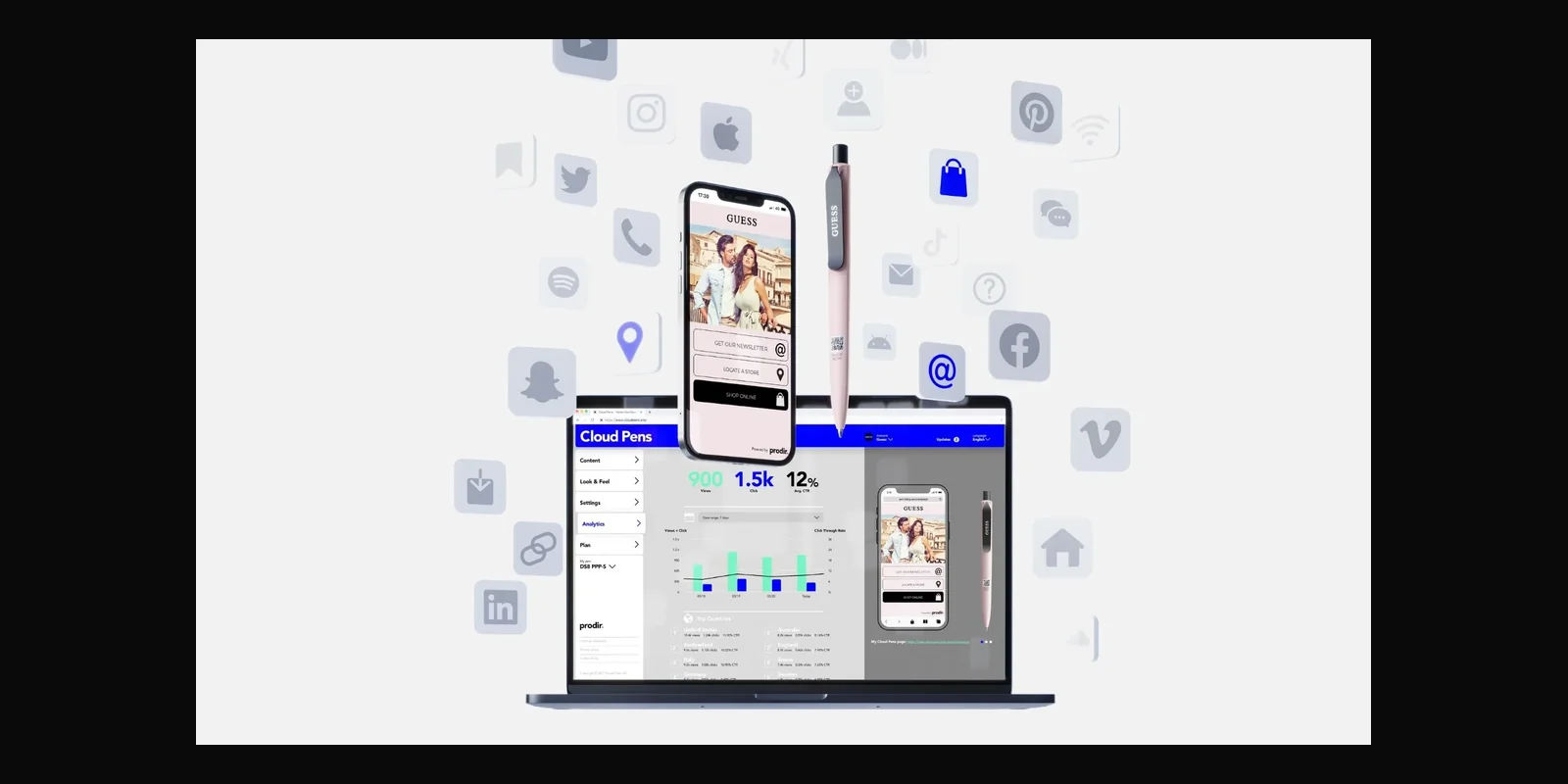 Cloud Pens by Prodir — SaaS PWA conceived by Andrea Bogoni